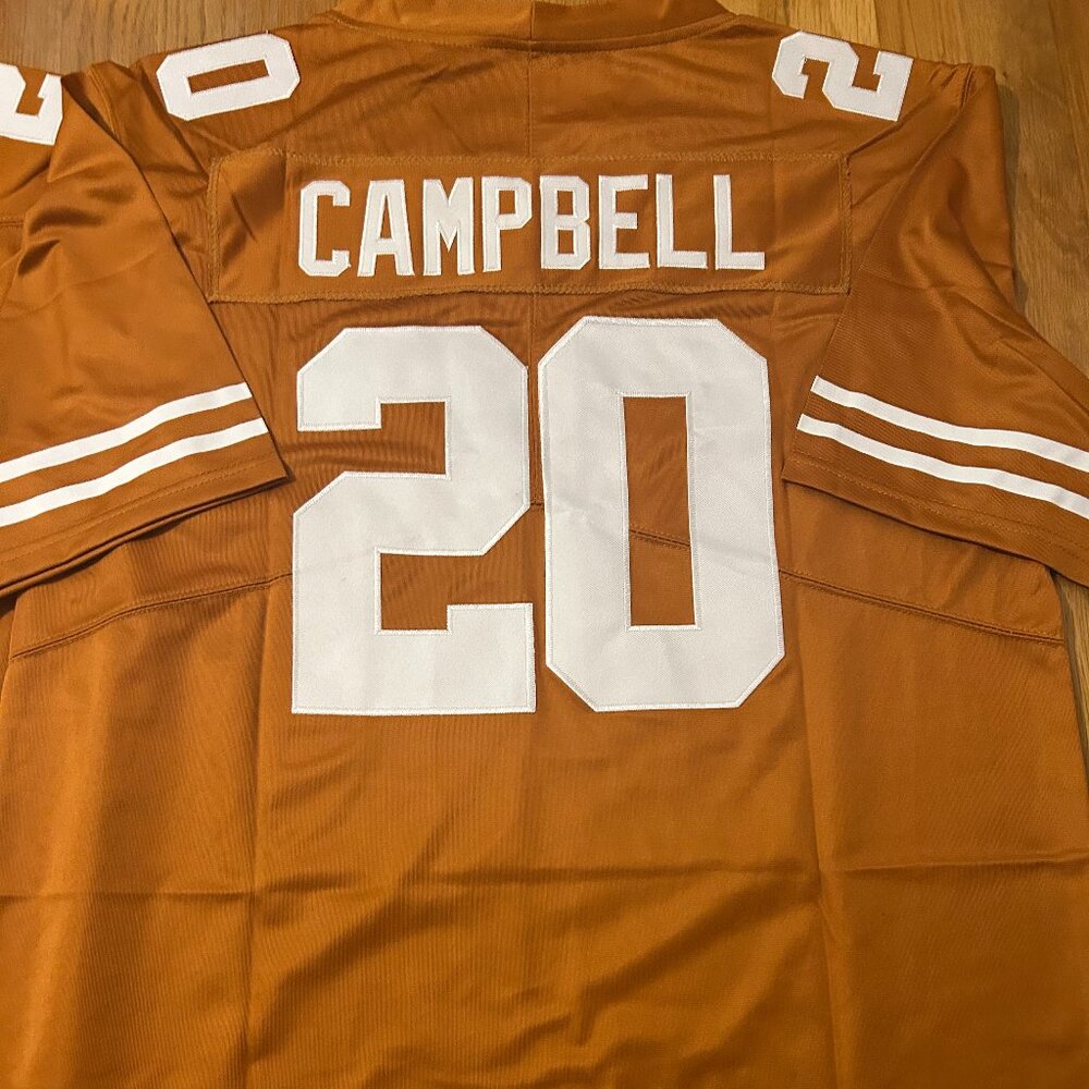 Nike TEXAS LONGHORNS EARL CAMPBELL Men's JERSEY Sz M,L,XL,2XL New with tags - Picture 2 of 7